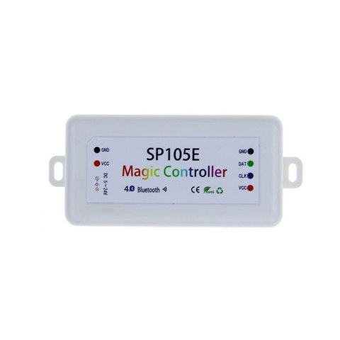 Контролер з Bluetooth-управлінням SP105E (RGB, WS2801, WS2811, WS2812, WS2813 5-24 В) Прев'ю 1