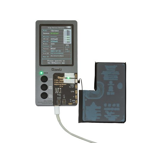 Акумулятор Deji для Apple iPhone 13 Pro Max, Li-ion, 3,85 B, 4352 мАг, original IC Прев'ю 1