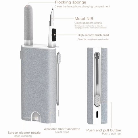 Набір для чищення Multi-Functional Cleaning Kit Q6, з розпилювачем, 5 in 1 Прев'ю 3