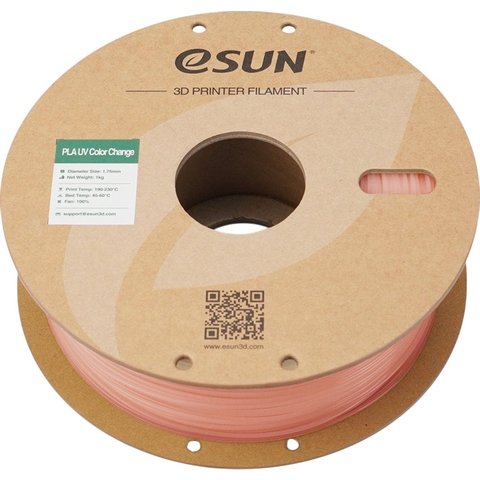 Філамент для 3D-принтера eSUN PLA-UV Color Change Red, 1 кг Прев'ю 2