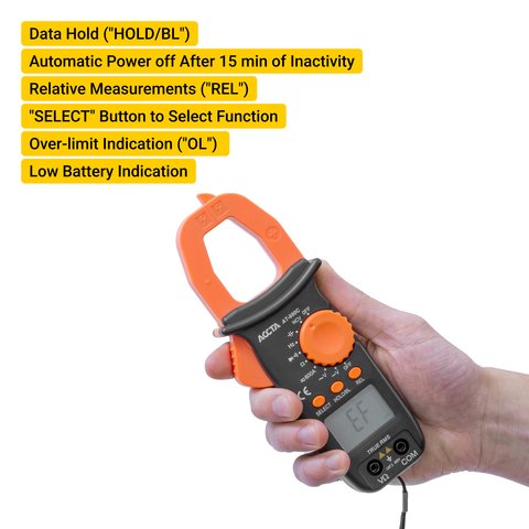 Digital Clamp Meter Accta AT-600C Preview 2