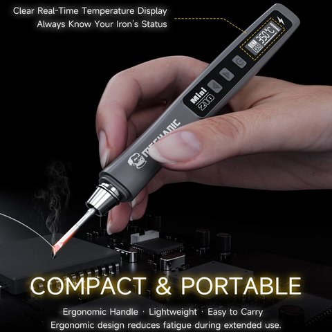 Soldering Iron Mechanic Mini210, (40 W, USB type-C, portable, PD) Preview 1