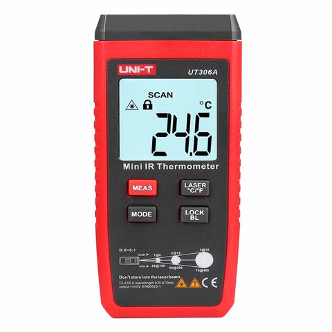 Infrared Thermometer UNI-T UT306A Preview 1