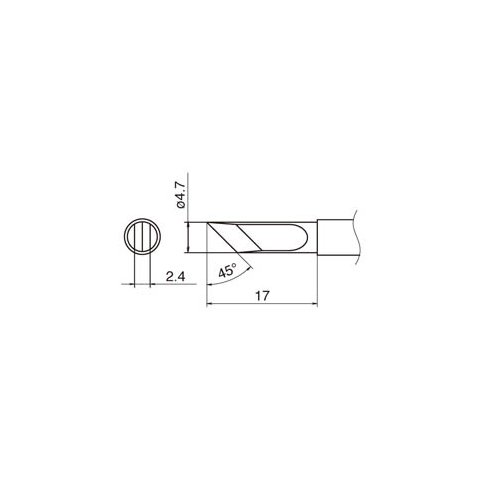 Soldering Tip HAKKO T12-KF Preview 4