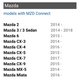 Система управления камерами RFCC для Mazda MZD Connect Превью 1