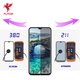 LCD compatible with Samsung A125F Galaxy A12, (black, with frame, FLYCDI, SM-A125-A127-A02) Preview 2