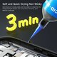 Glue JCID TP-010B, (polyurethane, black, quick drying, for gluing back covers, for display frames, 10 ml) Preview 1