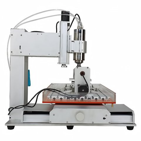 Máquina fresadora CNC de sobremesa de 5 ejes ChinaCNCzone HY-6040 (2200 W) Vista previa  6