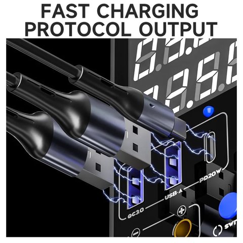 Fuente de alimentación (potencia) Mechanic DC-2405+, hasta 24 V, hasta 5 A, 120 W Vista previa  3