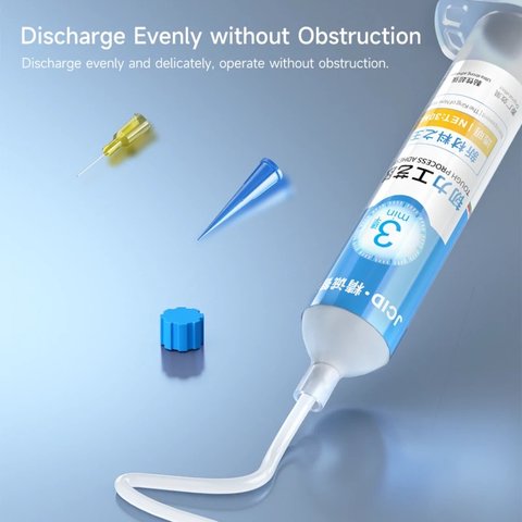 Adhesivo JCID TP-030T, poliuretano, transparente, para pegar tapas traseras, para marcos de pantalla, de secado instantáneo, 30 ml Vista previa  10