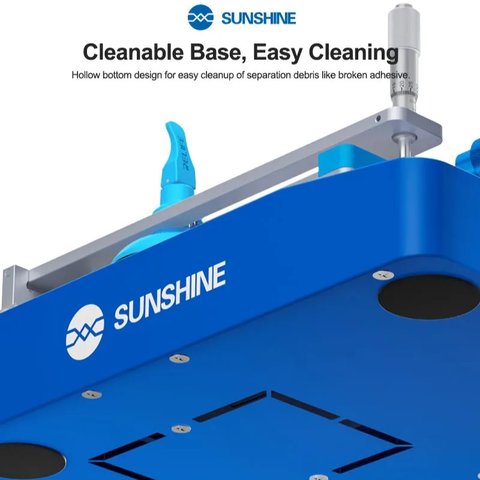 Dispositivo para despegar el módulo de pantalla Sunshine S-918F Pro, sirve para las pantallas de hasta 7", con bomba de vacío Vista previa  6