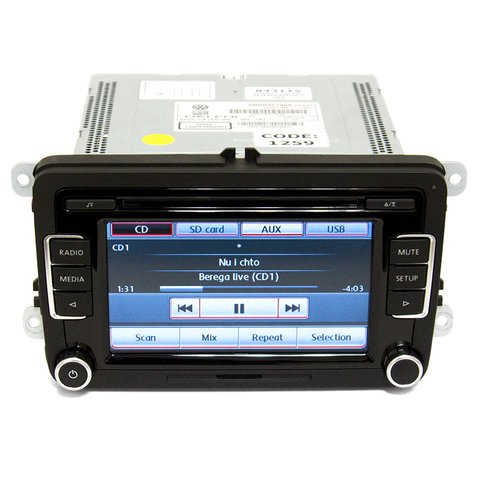 Головний  пристрій Volkswagen RCD510 Delphi (5ND 035 190A) Прев'ю 1