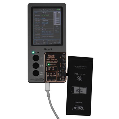 Акумулятор Deji для Apple iPhone 7, Li-ion, 3,8 В, 2300 мАг, збільшена ємність, original IC Прев'ю 1