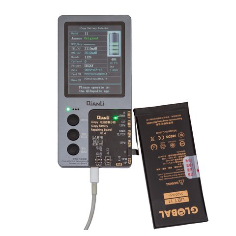 Аккумулятор Mechanic для Apple iPhone 11, Li-Polymer, 3,83 B, 3500 мАч, повышенная ёмкость, original IC Превью 1