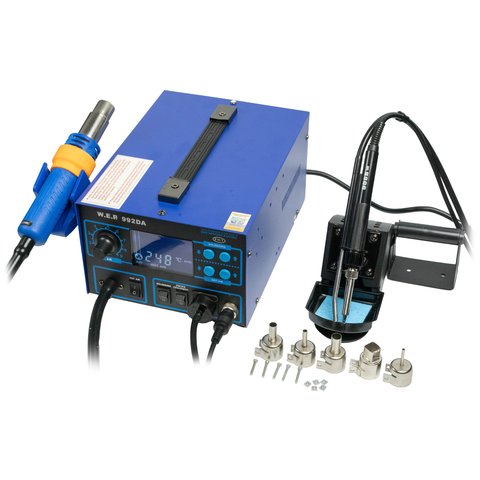 Термовоздушная паяльная станция WEP 992DA Превью 2