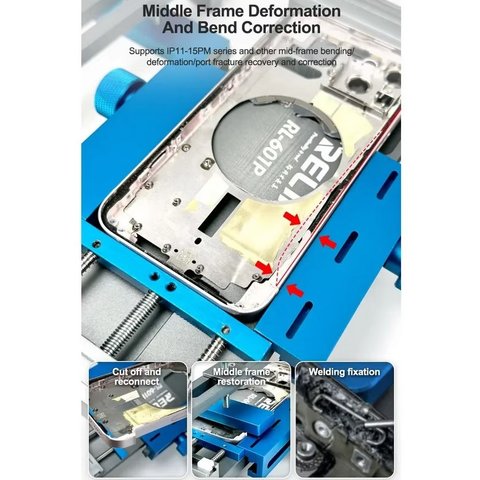 Держатель RELIFE RL-601P, для ремонта мобильных устройств Превью 3