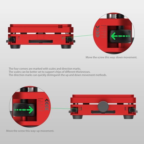 Мультифункціональна універсальна станція RB-03 для BGA-реболінгу з набором на 95 трафаретів для мікросхем Прев'ю 4