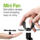 Вентилятор Mini, белый, мобильный, Lightning Превью 2