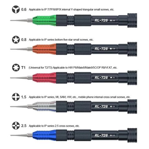 Отвертка трехлепестковая (Tri-Wing) RELIFE RL-726 3D/Y0.6, Tri-Point Превью 1