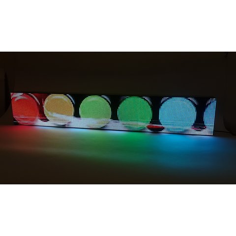 LED-экран для рекламы в помещениях (960 × 160 мм, P5, IP20, RGB, SMD, 2000 нт) Превью 8