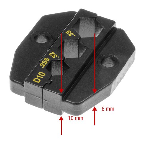 Матрица для кримпера Pro'sKit 1PK-3003D10 - Просмотр 3