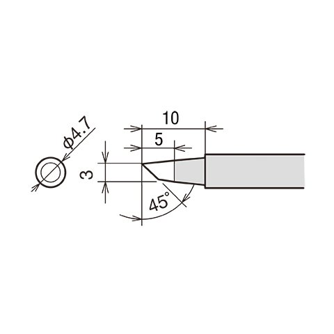 Паяльне жало Goot RX-80HRT-3BC Прев'ю 1