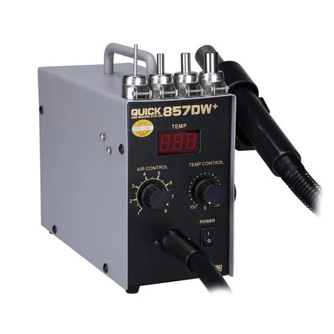 Термоповітряна паяльна станція Quick 857DW+ Прев'ю 1