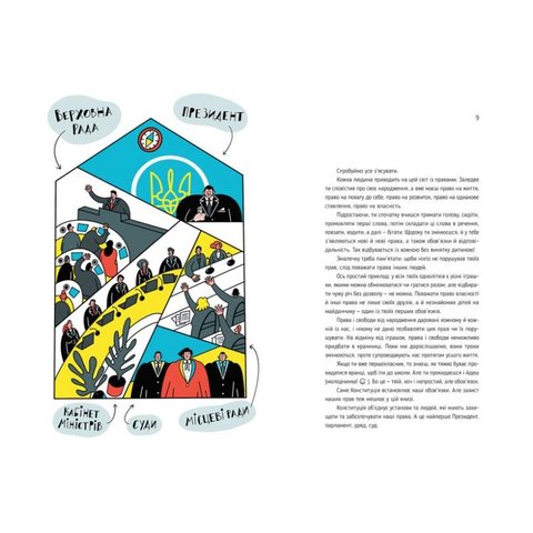 Книга Я і КонституціЯ - Денисенко Лариса, Ильков Александр, Стельмащук Андрей, Шулима Алена Превью 2